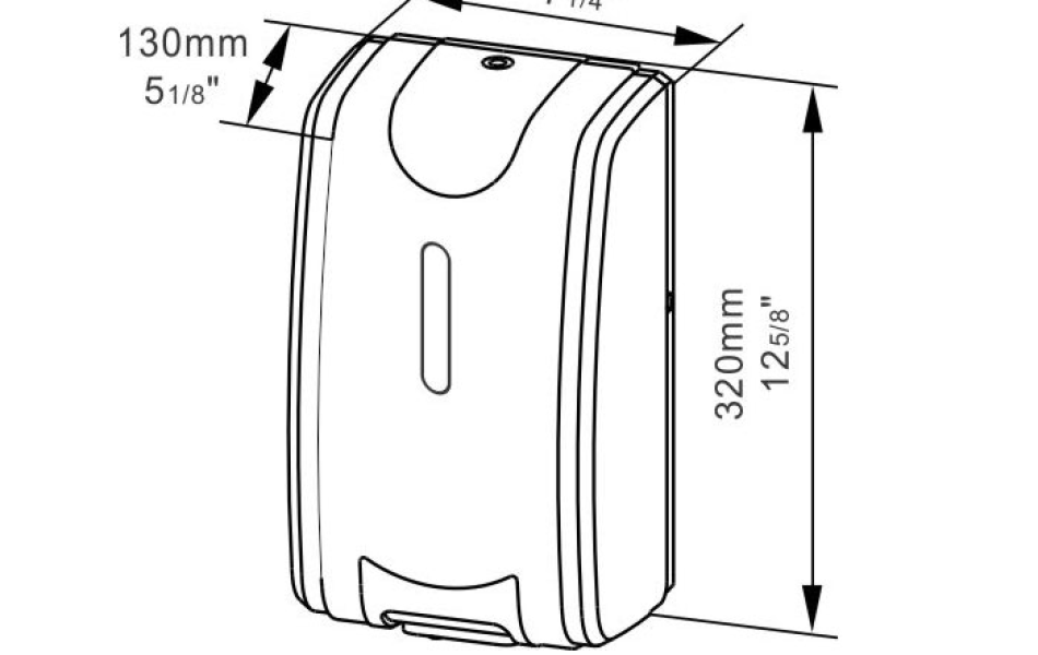 Hộp đựng xà phòng cảm ứng Xinda ZYQ210
