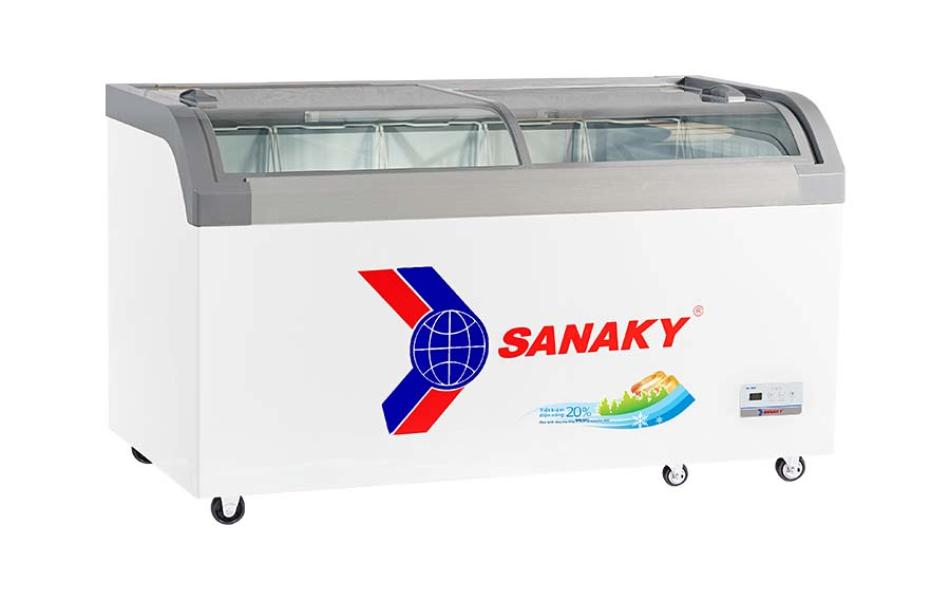 Tủ Đông Mặt Kính Cong Sanaky 500lít VH-899KA