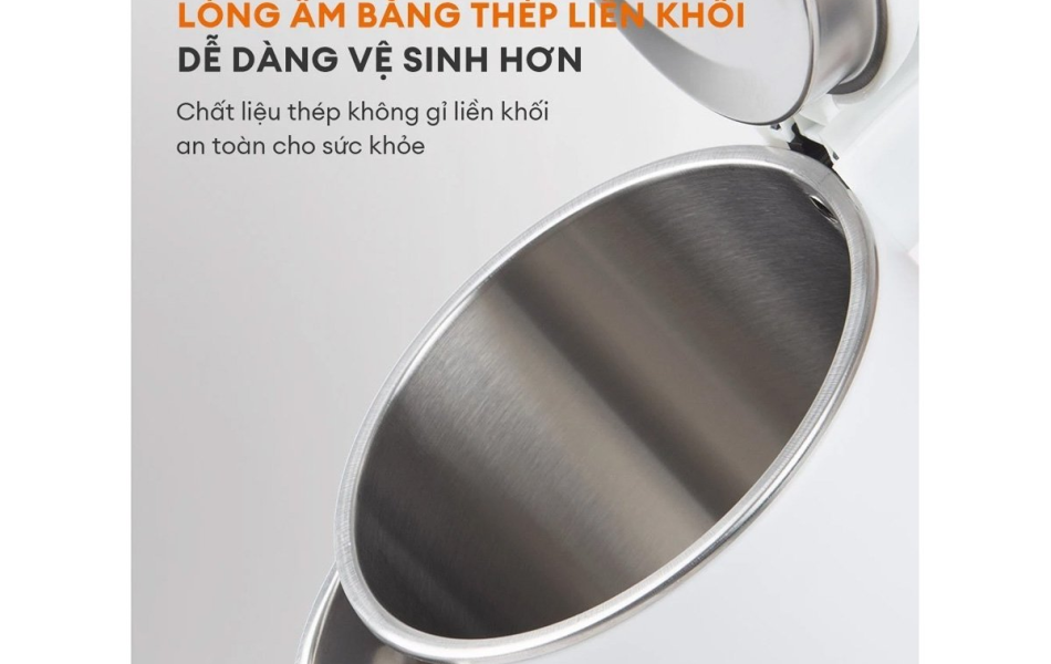 Ấm siêu tốc Gaabor 2L EK20M-WH01A/WH02A