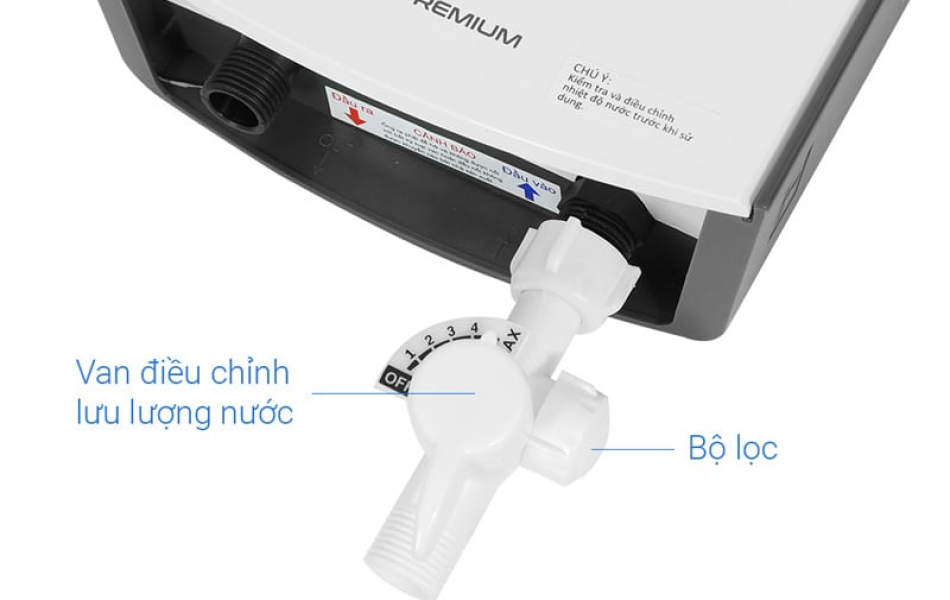 Máy nước nóng trực tiếp Ariston AURES PREMIUM 4.5P IVORY