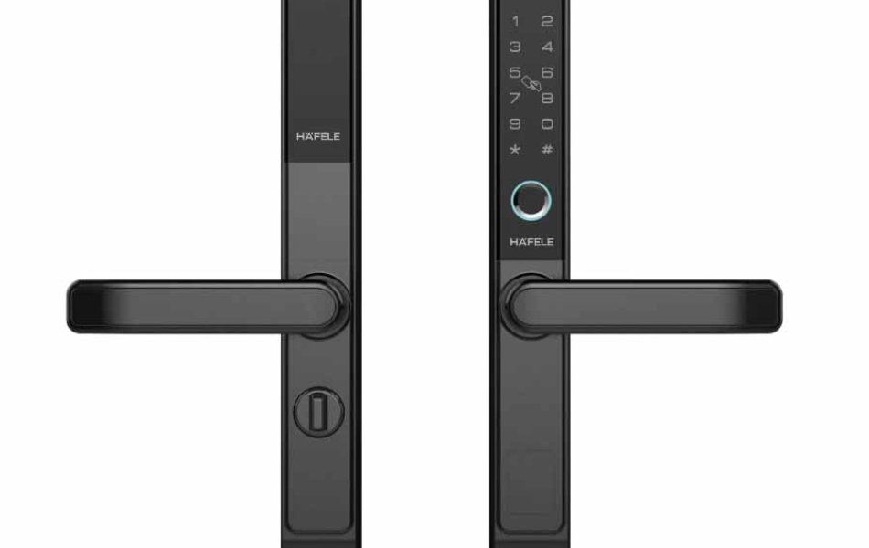 Khóa điện tử Hafele cửa nhôm DL6600-SL (912.20.144)