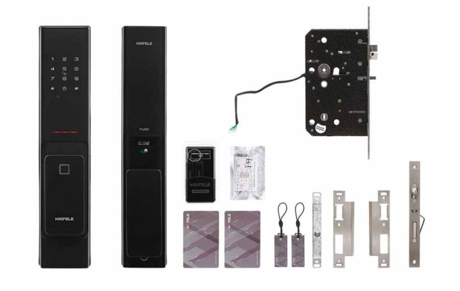 Khóa điện tử Hafele PP8100 (912.20.286) - màu đen