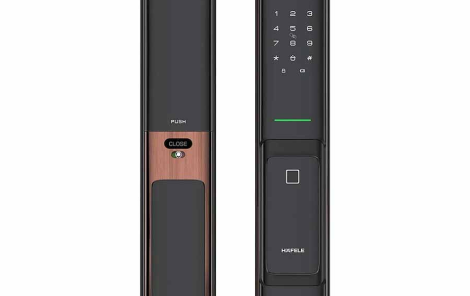 Khóa điện tử Hafele PP8100 (912.20.261) - Màu vàng đồng