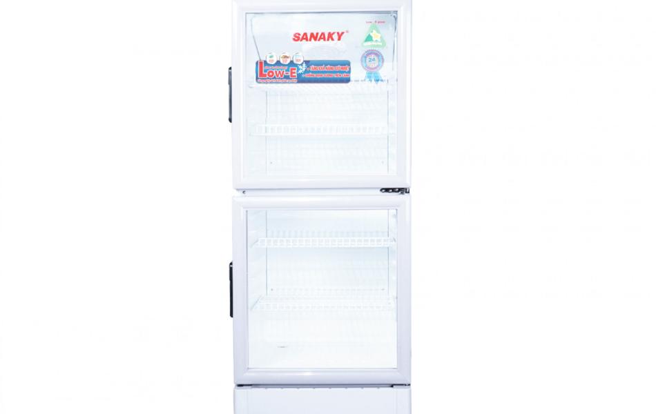 Tủ mát Sanaky 250lít VH2588W (2 cánh mở trên dưới)