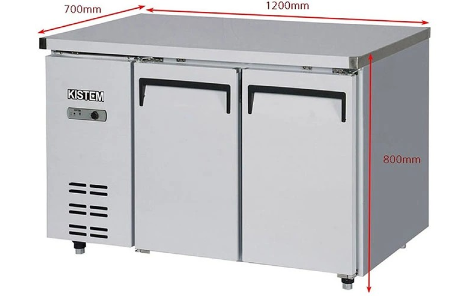 Tủ bàn mát Kistem 1200mm KIS-XDT12R