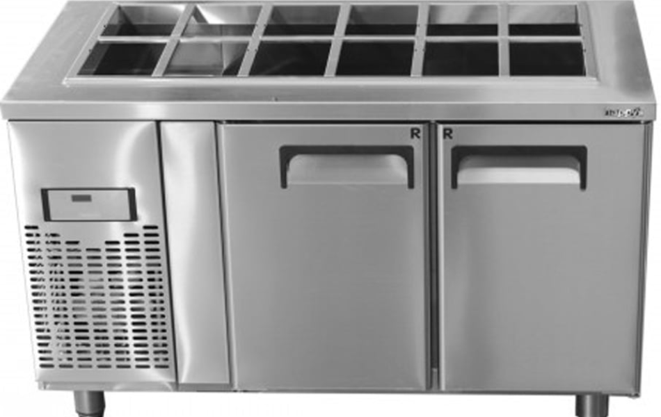 Bàn mát Salad 1m2 Happys Full HWI-1200S-F