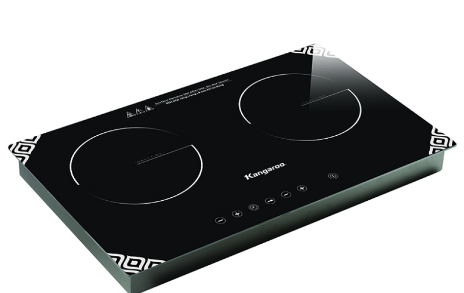 Bếp điện từ đôi Kangroo KG498N
