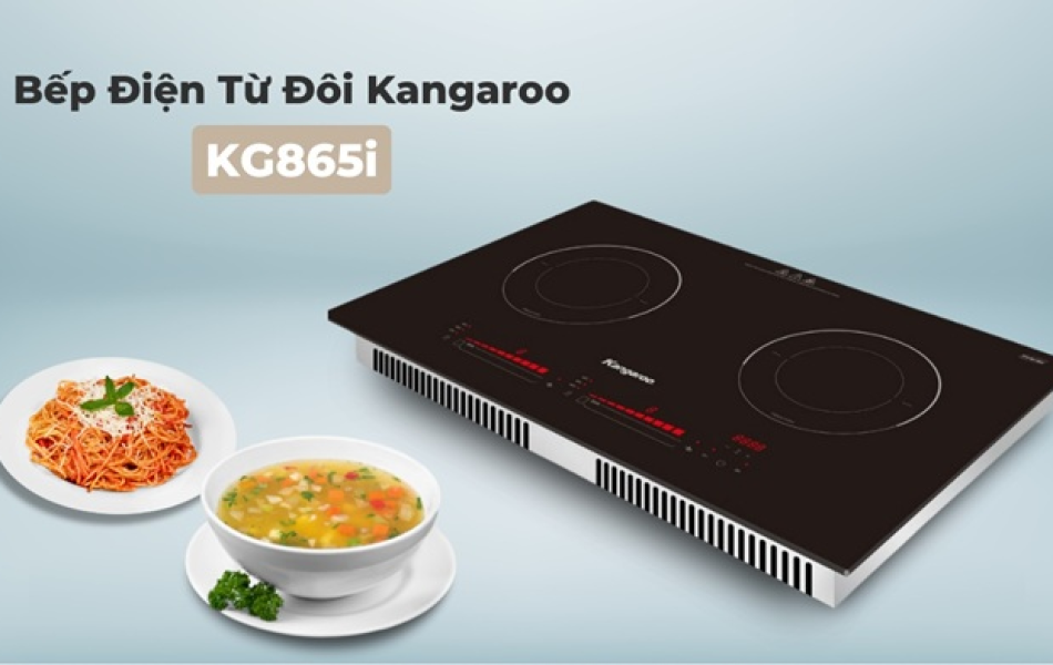 Bếp điện từ đôi Thái Lan Kangaroo KG865i