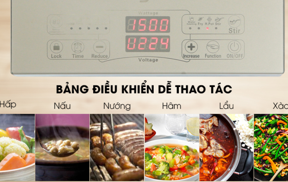 Bếp điện từ đơn KG418i