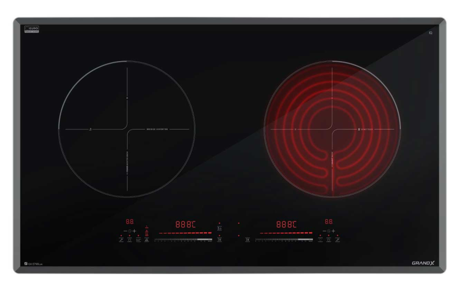 Bếp điện từ GrandX GX E795Lux