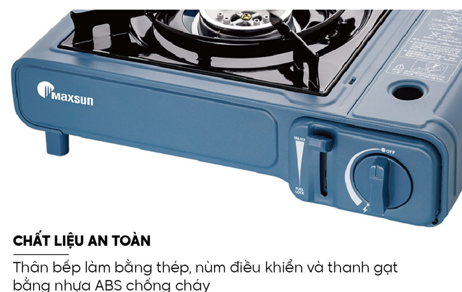 Bếp ga mini Maxsun MS-520 - Hộp plastic