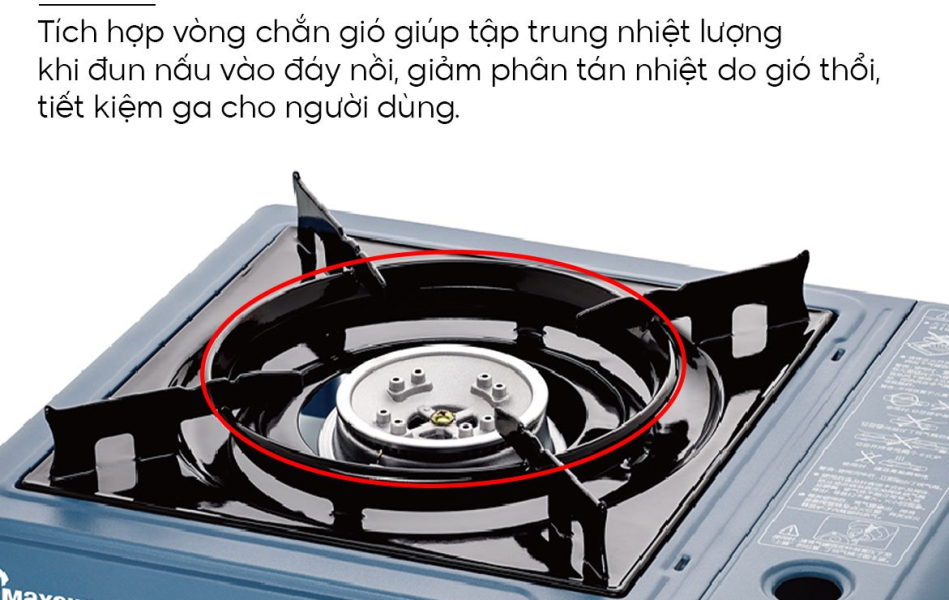 Bếp ga mini Maxsun MS-520 - Hộp plastic