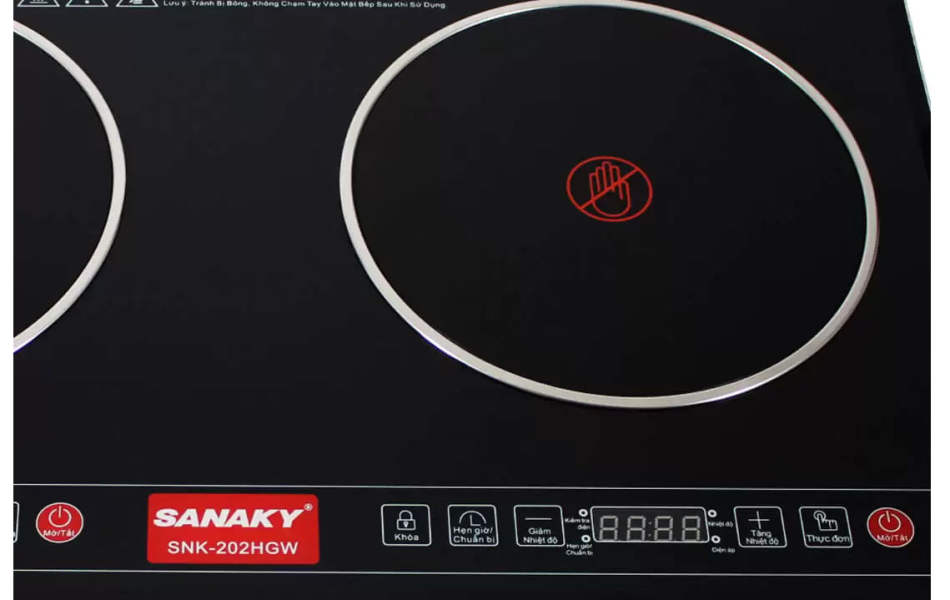 Bếp hồng ngoại đôi Sanaky SNK-202HGW