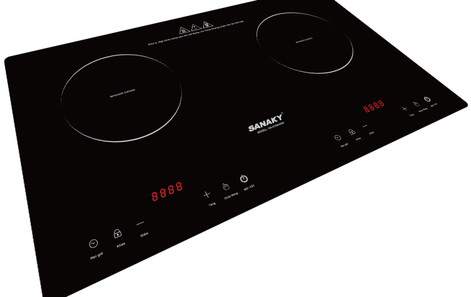 Bếp hồng ngoại đôi Sanaky VH-4100HGW