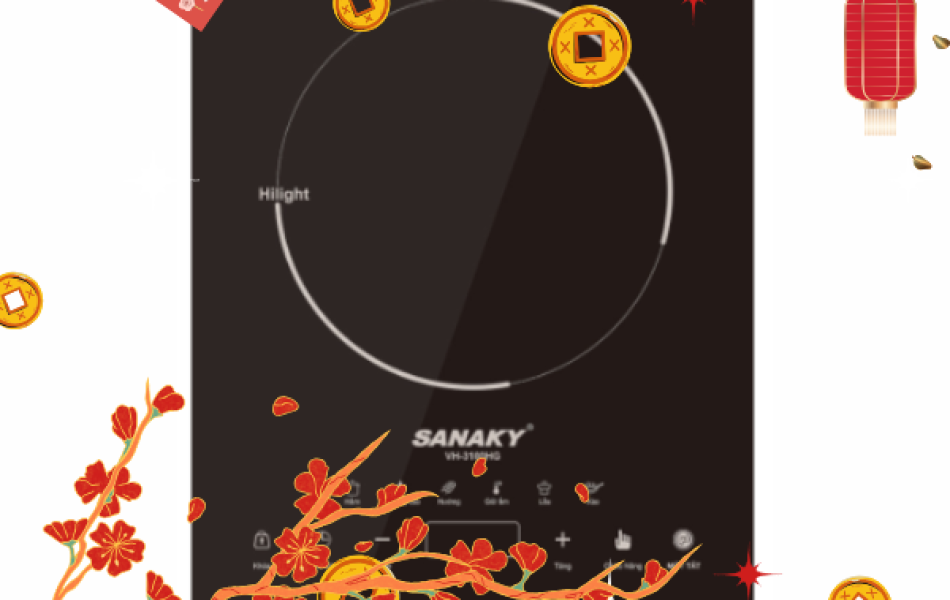 Bếp hồng ngoại đơn Sanaky VH-6100HG