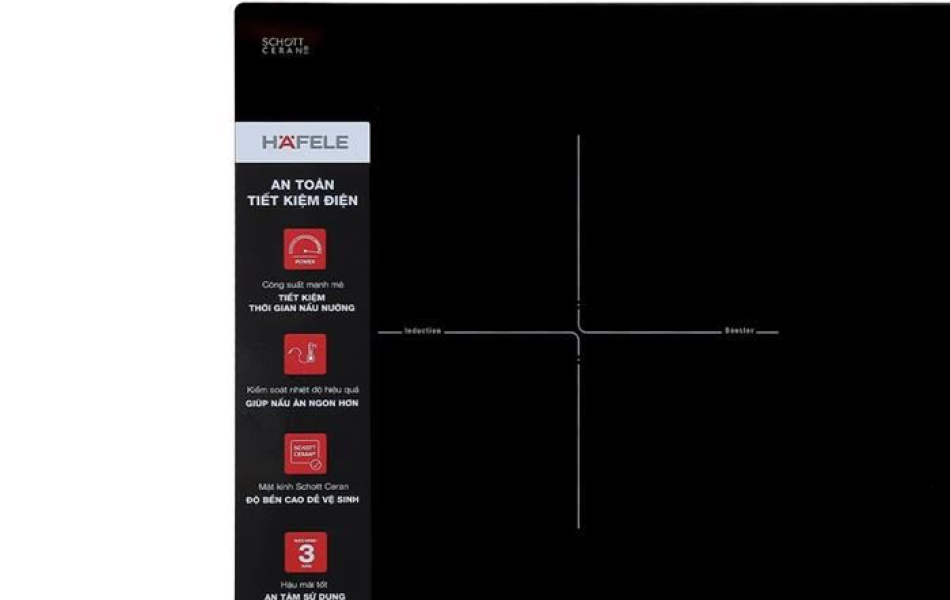 Bếp từ đôi lắp âm Hafele HC-I7325B (533.09.979)