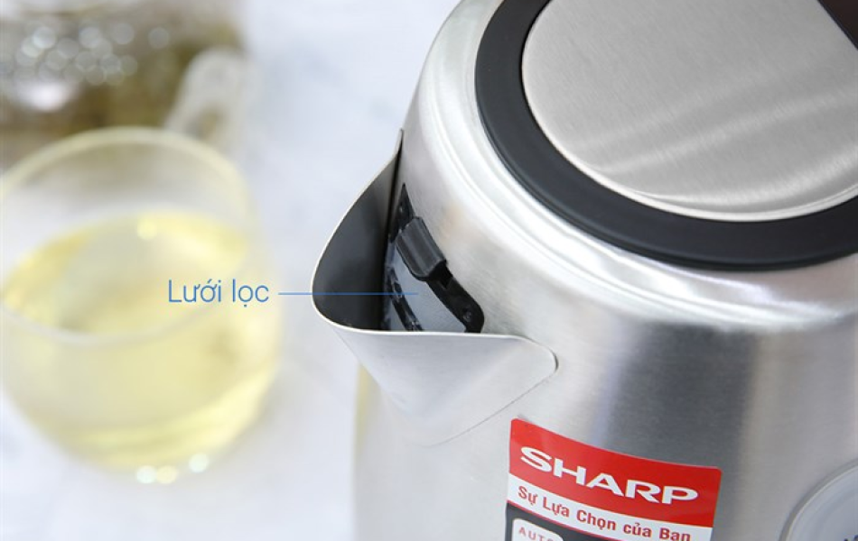 Bình đun siêu tốc Sharp EKJ-15EVS-ST
