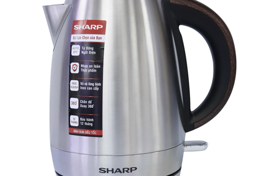 Bình đun siêu tốc Sharp EKJ-17EVSD-WD