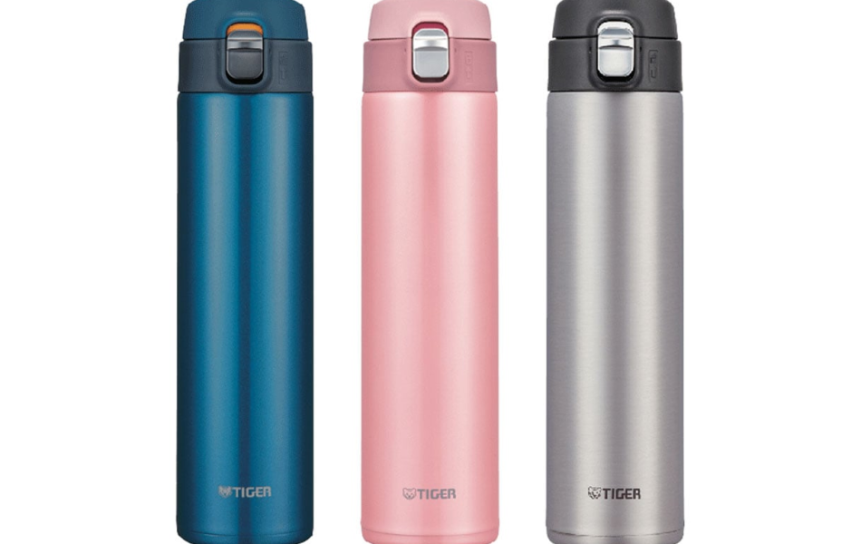 Bình giữ nhiệt inox 600ml Tiger nắp bật MMJ-A601 AM/PB/XC