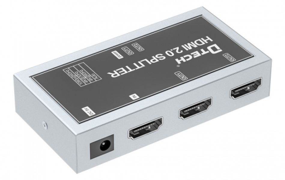 Bộ chia HDMI 1 vào 2 ra 4K Dtech DT-7212