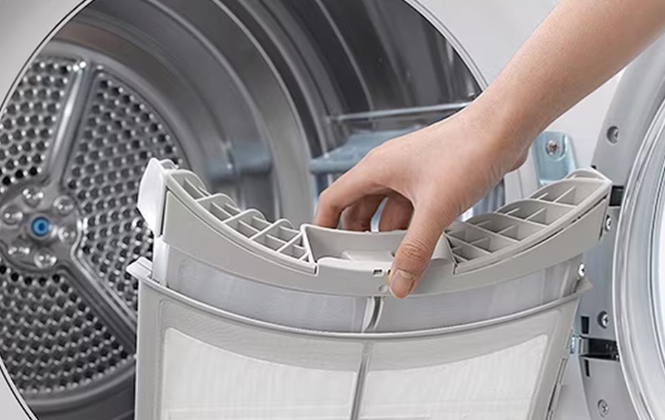 Máy sấy bơm nhiệt Heatpump Inverter LG 10.5Kg DVHP50W