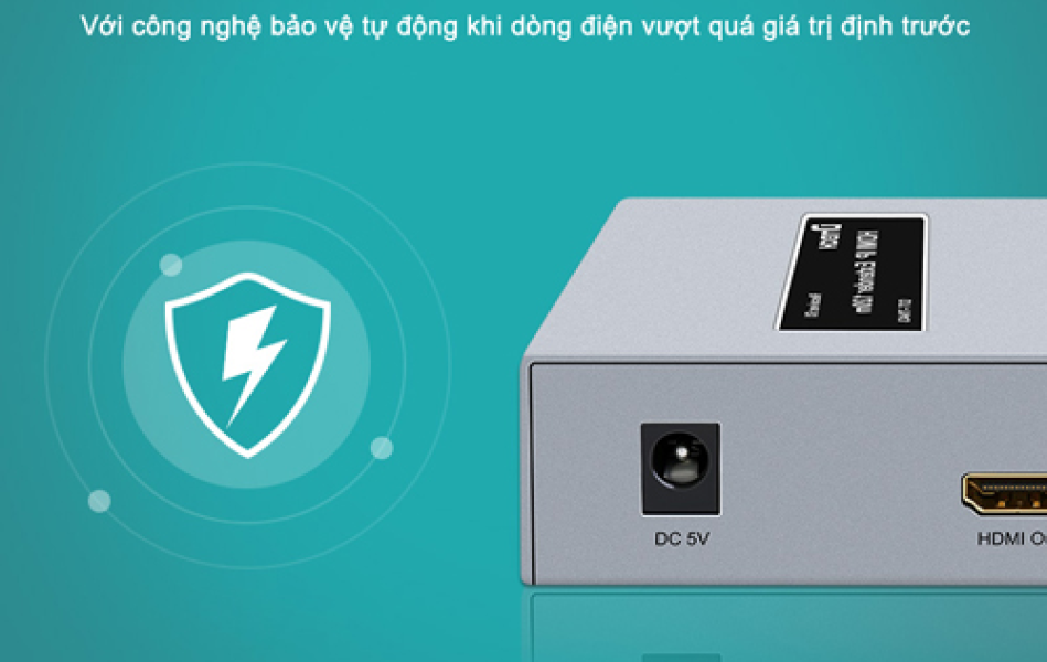 Bộ mở rộng cáp mạng HDMI DTech DT-7043 (QCW)