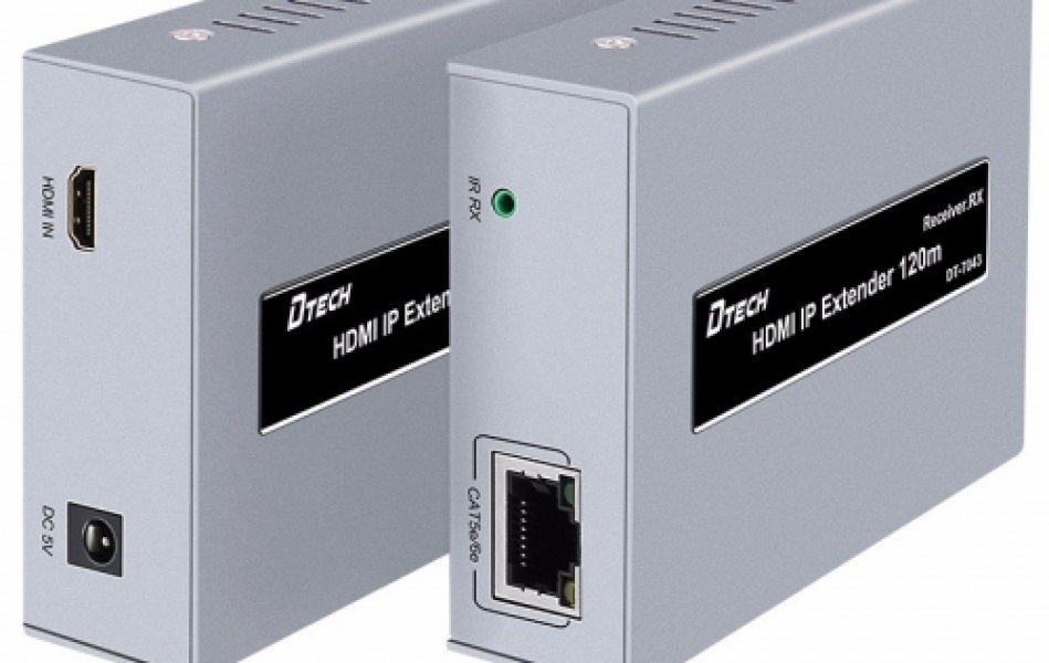 Bộ mở rộng cáp mạng HDMI DTech DT-7043 (QCW)