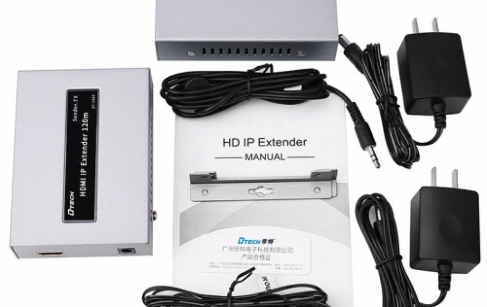 Bộ mở rộng cáp mạng HDMI DTech DT-7043 (QCW)