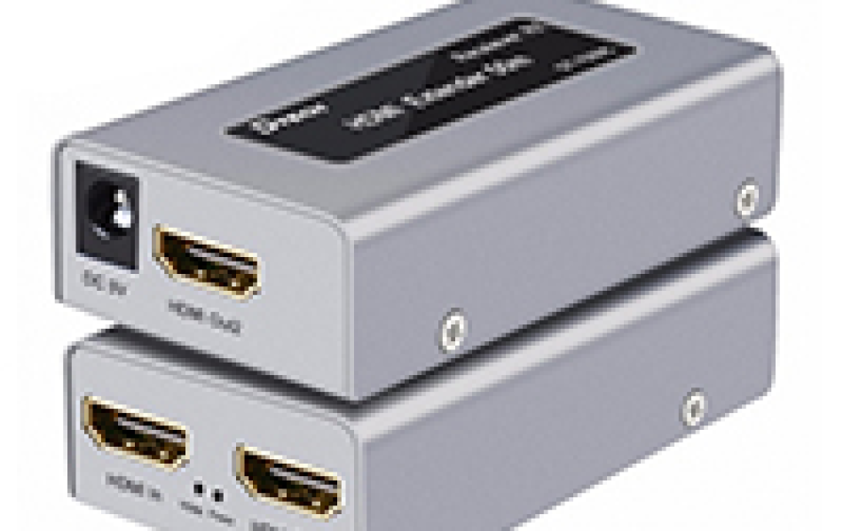 Bộ nối dài HDMI 50M qua cáp mạng Dtech DT-7009C