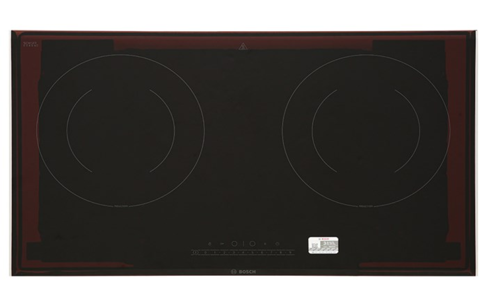 Bếp từ đôi âm Bosch PPI8256XVN, Seri 8-78 cm Màu đen, Có viền nhôm - Mới