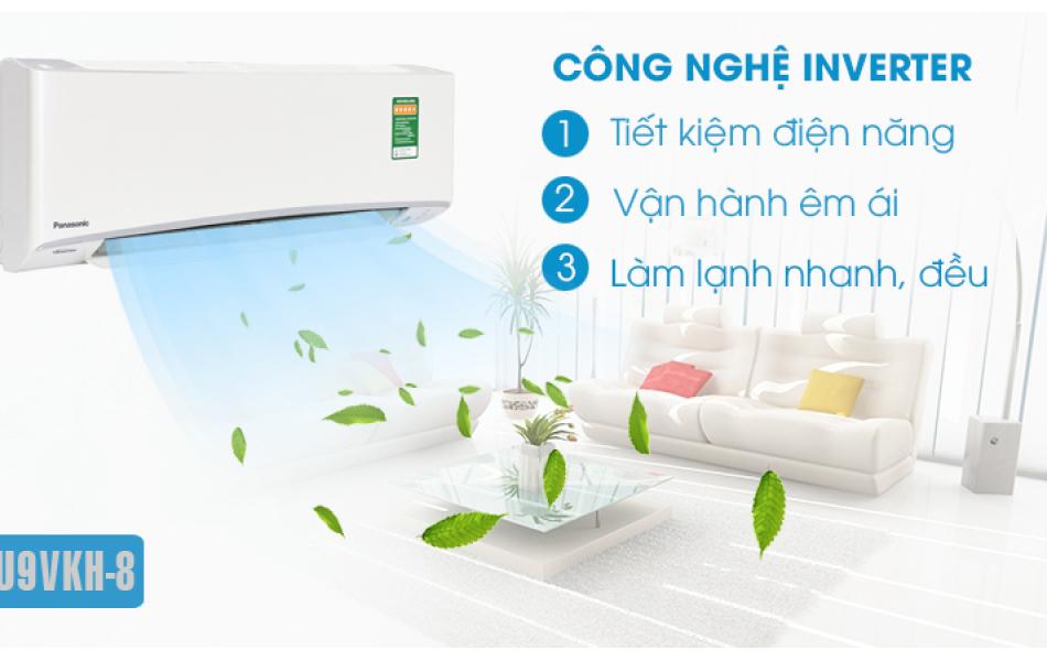 Máy lạnh Panasonic Inverter 1.0hp CU/CS-RU9AKH-8 (Model 2024)