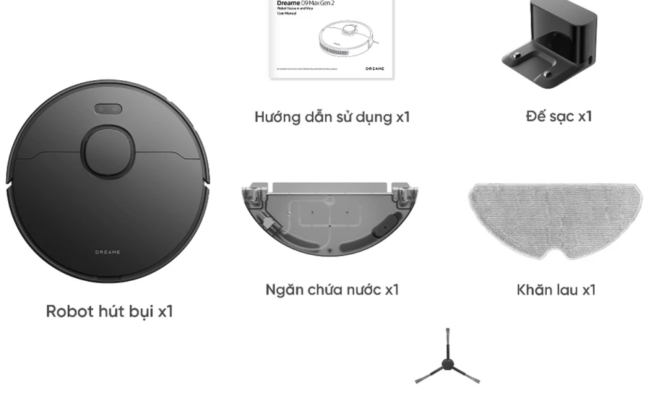 Robot hút bụi lau nhà Dreame D9 Max Gen 2