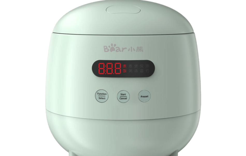 Nồi Cơm Điện Bear DFB-B12F1 Xanh/Trắng