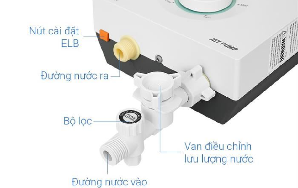 Máy nước nóng trực tiếp Panasonic DH-4VP1VW