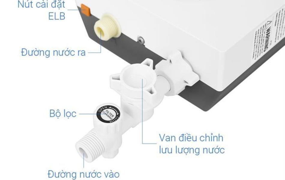 Máy nước nóng Panasonic DH-4VS1VW 
