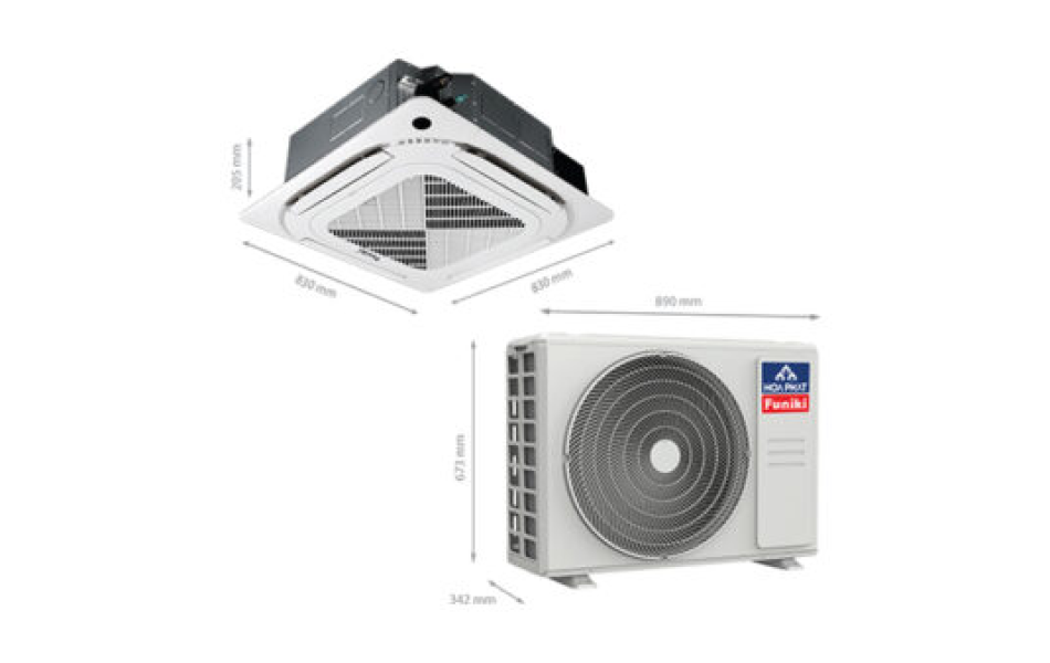 Điều hòa âm trần Funiki 1 chiều 24.000 BTU Inverter CIC24MMC