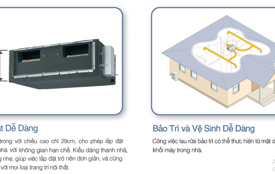 Điều hòa âm trần nối ống gió Panasonic 48000BTU 1 Pha S-3448PF3H/U-48PR1H5