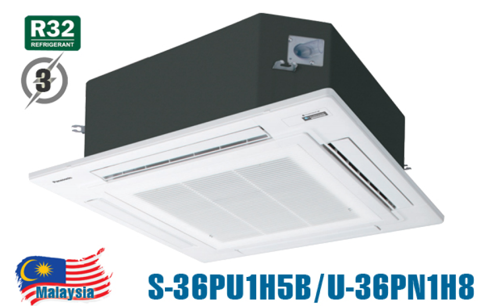 Điều hòa âm trần Panasonic 36000BTU 1 chiều 3 Pha S-36PU1H5B/U-36PN1H8
