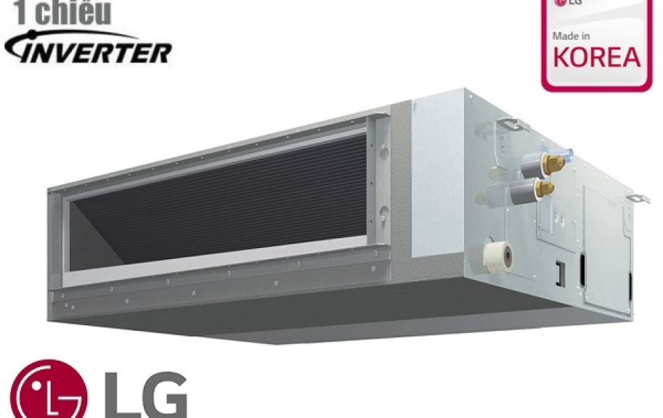Điều hòa nối ống gió LG Inverter 5 HP ZBNQ48GM3A0 Áp suất tĩnh trung bình/cao
