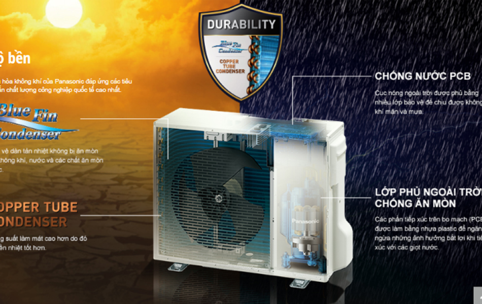 Điều hòa Panasonic 1 chiều 9.000BTU CU/CS-N9AKH-8