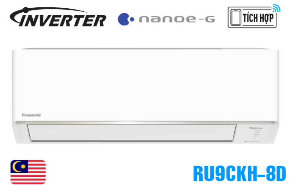 Điều hòa Panasonic 9.000 BTU 1 chiều inverter RU9CKH-8D Mới 2026