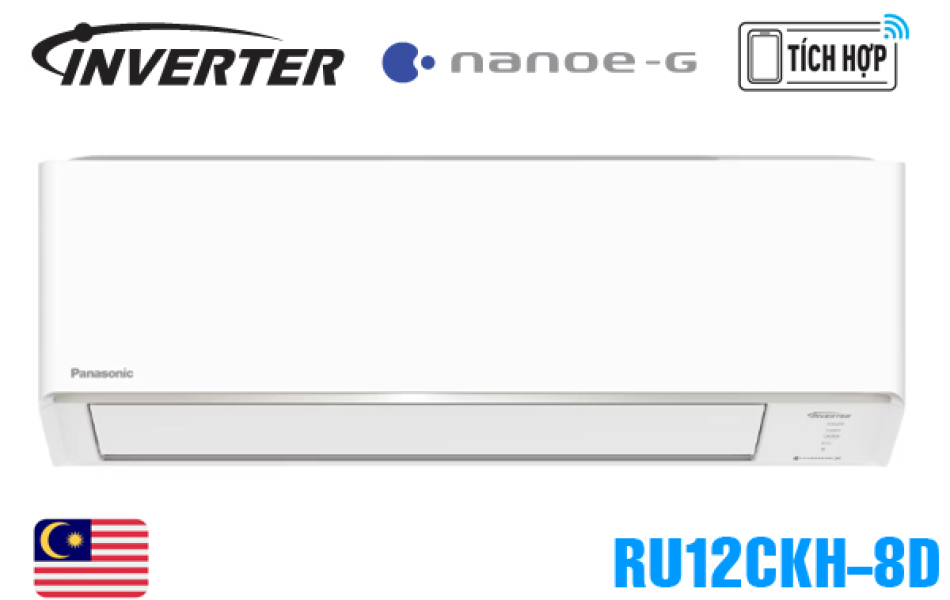 Điều hòa Panasonic 12.000 BTU 1 chiều inverter RU12CKH-8D Mới 2026