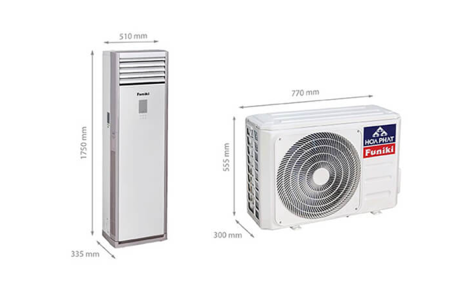 Điều hòa tủ đứng Funiki 1 chiều 21.000 BTU FC21MMC1