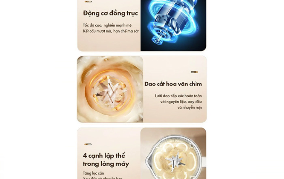 Máy Làm Sữa Hạt Bear DJJ-D06W5 1L