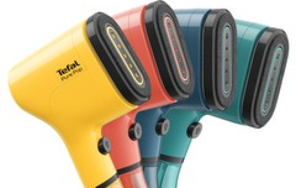 Bàn ủi hơi nước cầm tay Tefal Pure Pop DT2024E1 - Xanh lơ