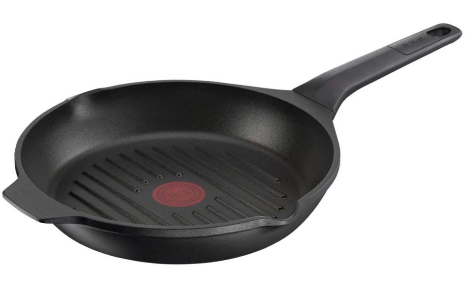  Chảo đúc cao cấp nướng, chiên Tefal Robusto có miệng rót E2494044 (26cm)