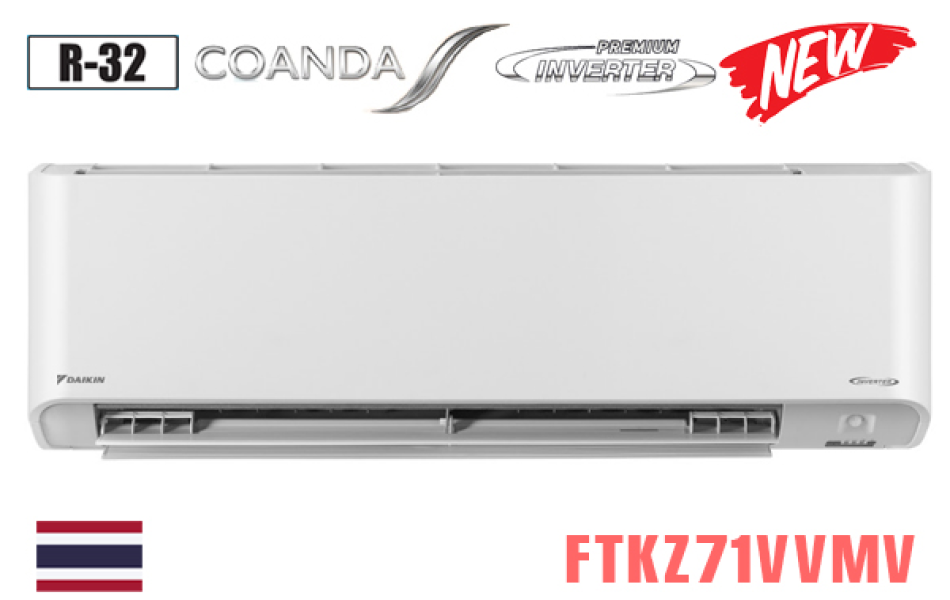 Máy lạnh Daikin 1 chiều 24000BTU inverter FTKZ71VVMV