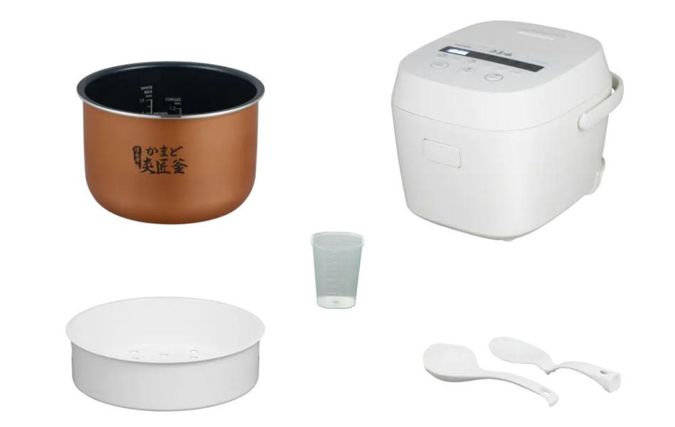 Nồi cơm điện tử Toshiba 1.8 lít RC-18DR5UVN(W/H)