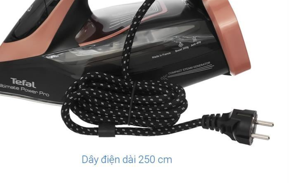  Bàn ủi hơi nước Tefal Ultimate Power Pro FV9E50E0