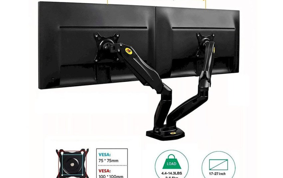 GIÁ TREO 2 MÀN HÌNH NORTH BAYOU F160 17